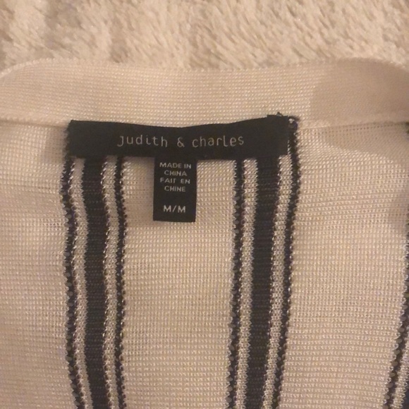 Judith and Charles Striped Cardigan - Picture 2 of 2